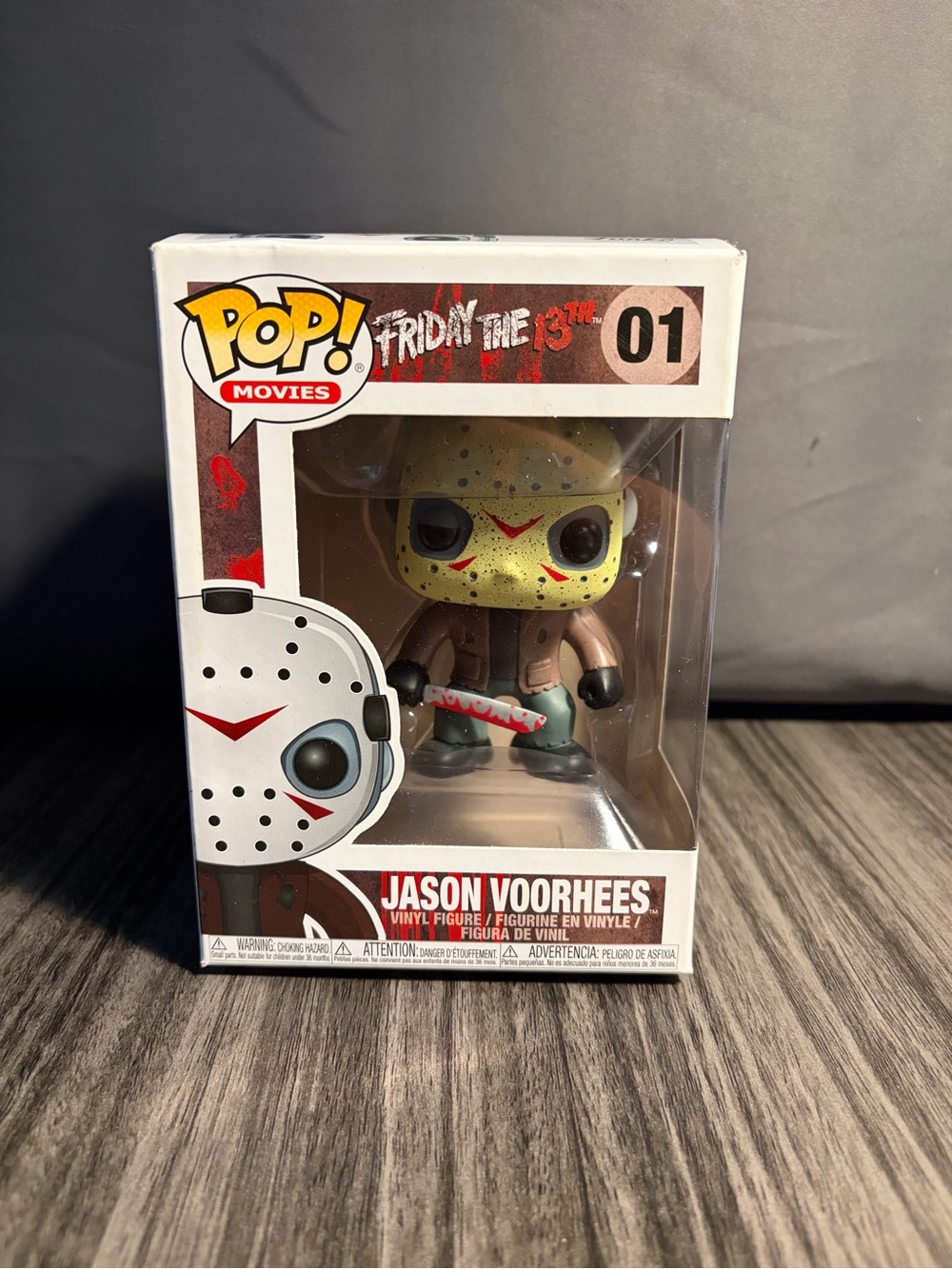 Funko Pop! Movies Jason Voorhees - green, brown, red, black